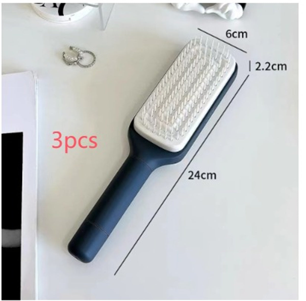 Beyond 4 In 1 Self Cleaning Hair Brush
