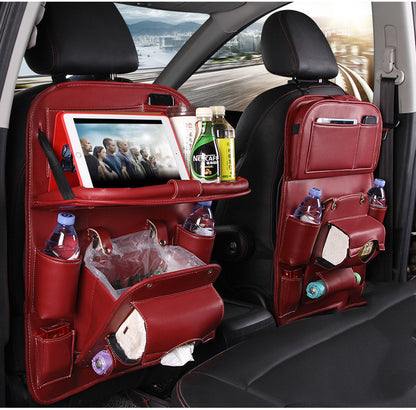 Beyond Waterproof Multifunction Leather Car Seat Storage Bag