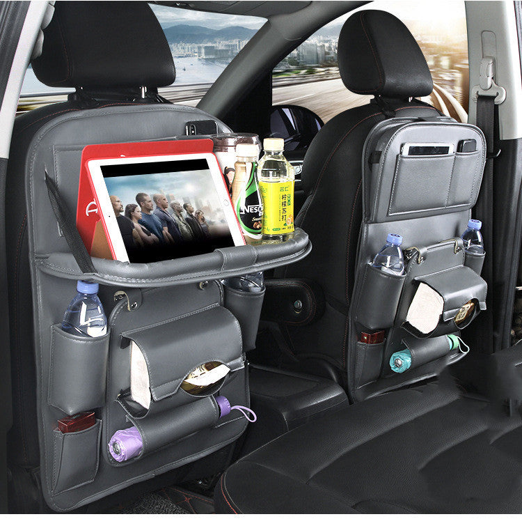 Beyond Waterproof Multifunction Leather Car Seat Storage Bag