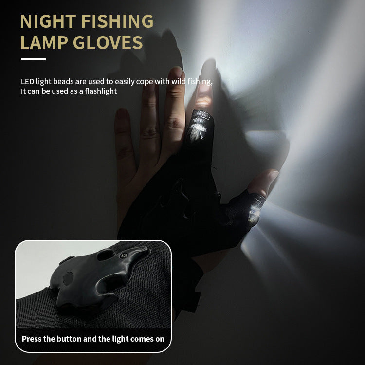 Non-slip Led Light Gloves