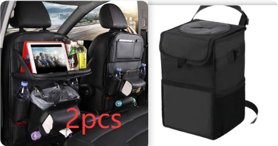 Multi-functional Car Storage Leather Bag