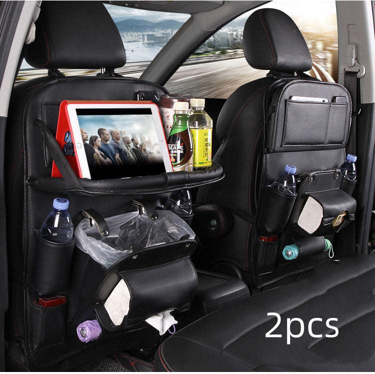 Multi-functional Car Storage Leather Bag
