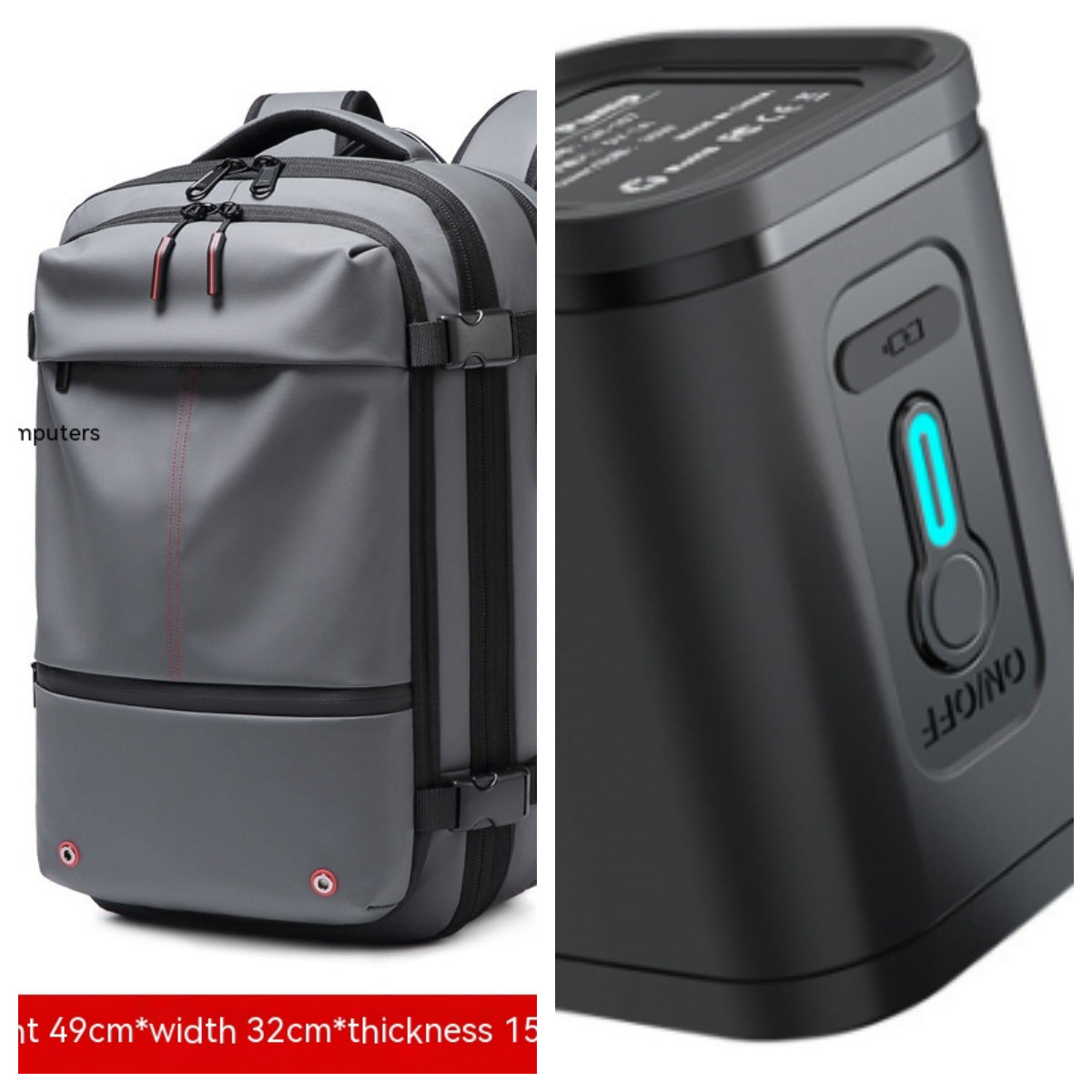 Beyond Multifunctional Vacuum Compression Large-capacity Travel Backpack