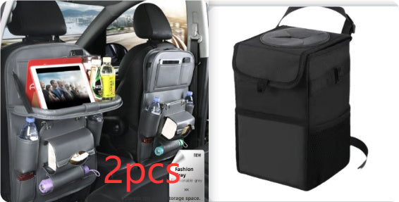 Multi-functional Car Storage Leather Bag